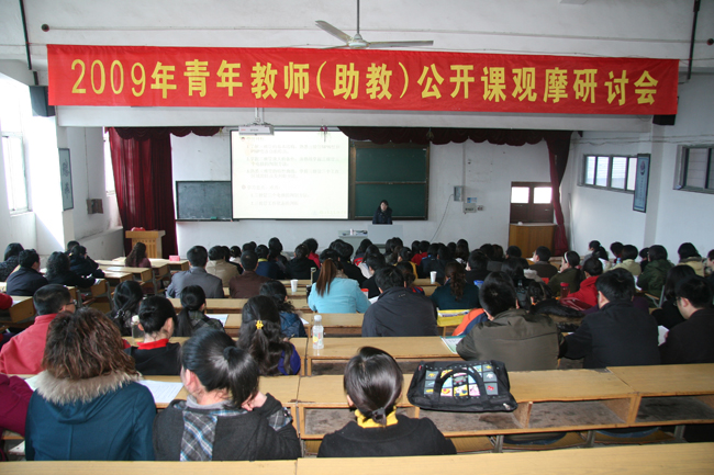 在公开课观摩后,郑伟伟和华艳老师还就她们的备课过程进行了说明.