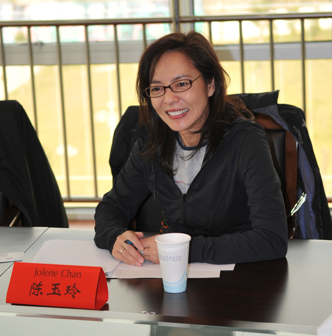 杨国祥书记会见加拿大客人