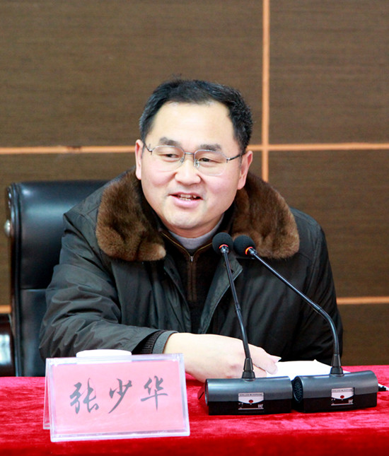 省科技厅张少华处长来我校做学术报告