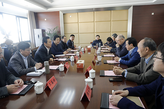 南通职业大学马成荣校长一行来我校考察交流